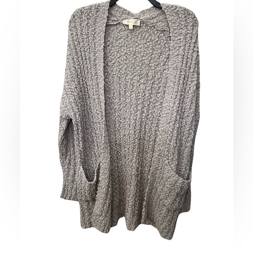 Like new, Light colored textured cardigan
